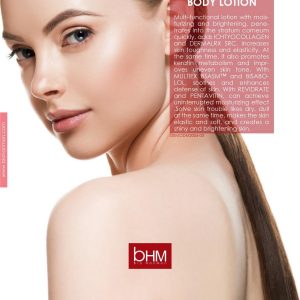 Moisturizing and brightening body lotion